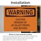 Signmission Safety Culture Sign, 10 in Width, Vinyl Decal, Rectangle OS-2PACK-WS-D-710-L-12004 - alternate 2